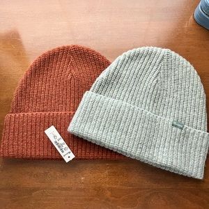 NWT/NWOT set of Madewell merino wool hats